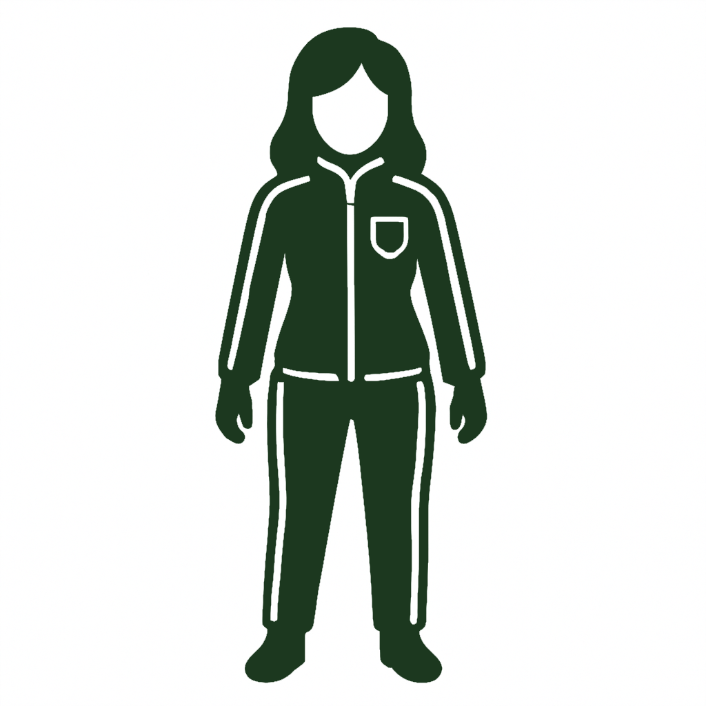 Women's army sportswear