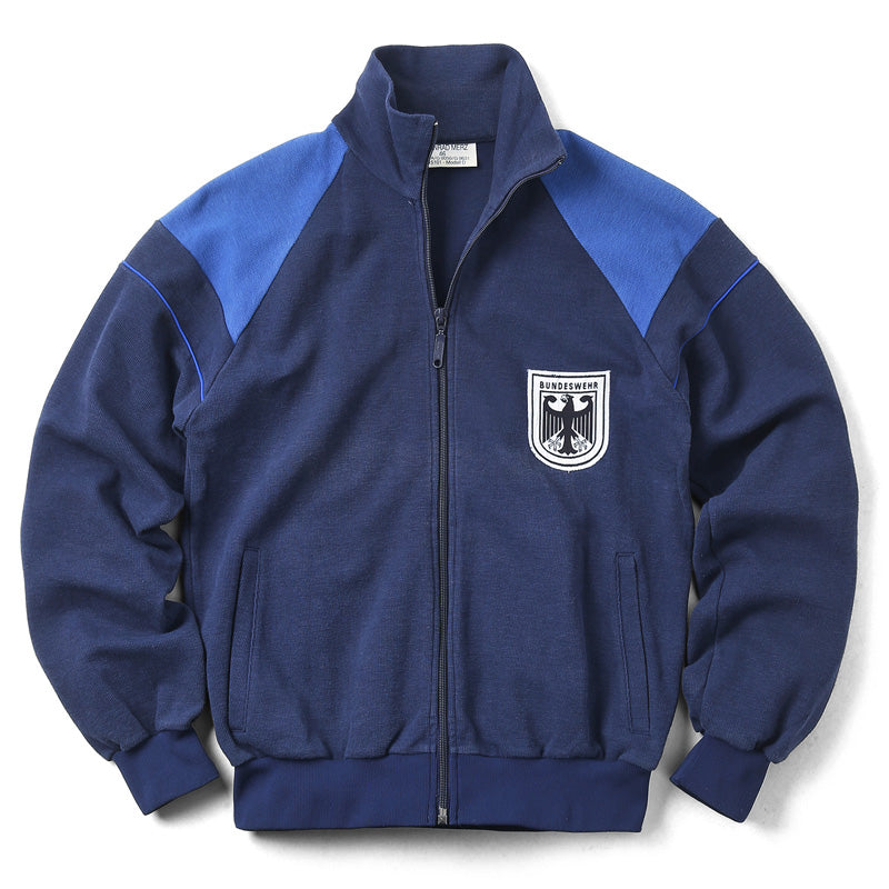 Vintage German Army 1960s Bundeswehr Tracksuit Top jacket coat hoody military  sweatshirt vintage retro gym gear