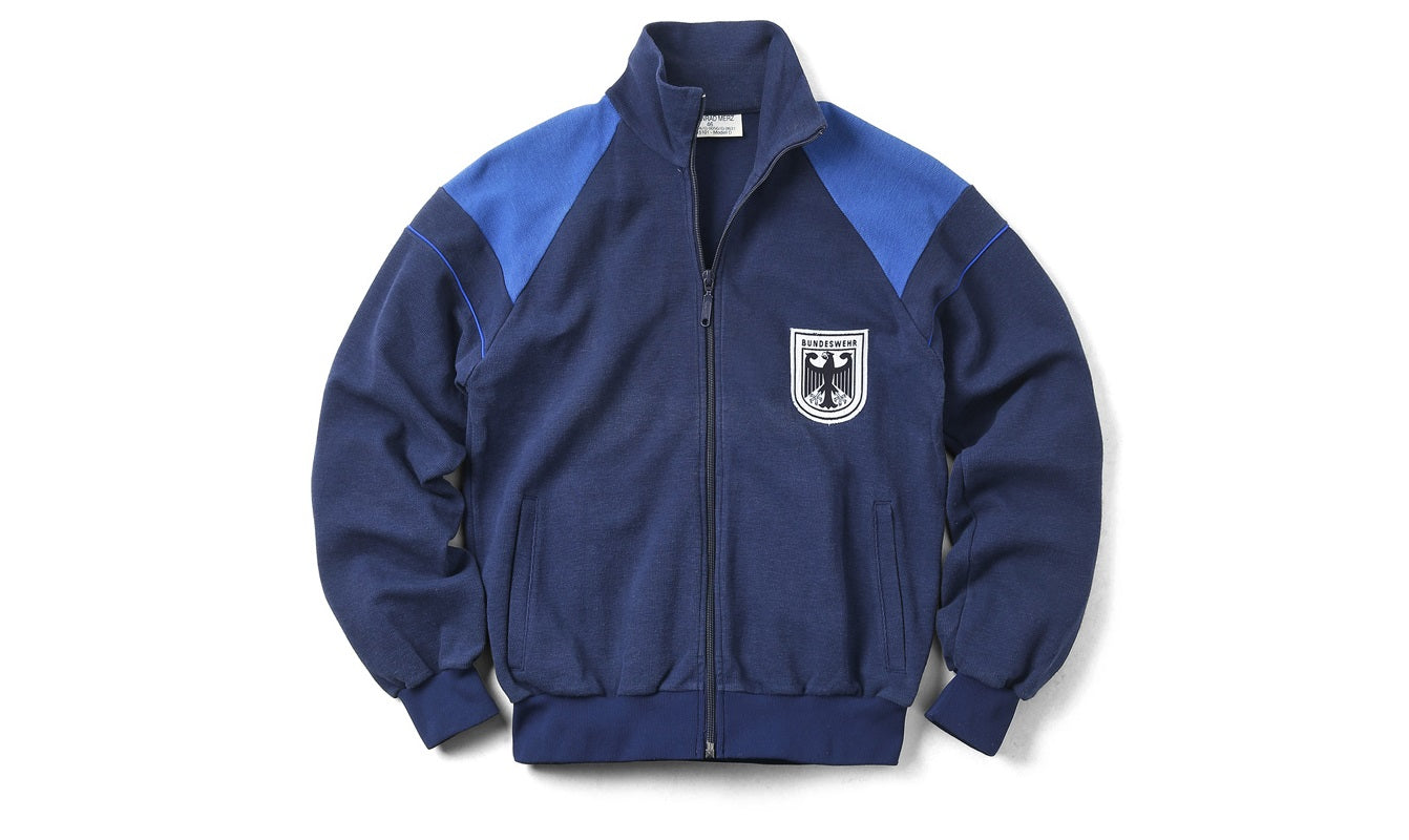 Vintage German Army 1960s Bundeswehr Tracksuit Top jacket coat hoody military  sweatshirt vintage retro gym gear