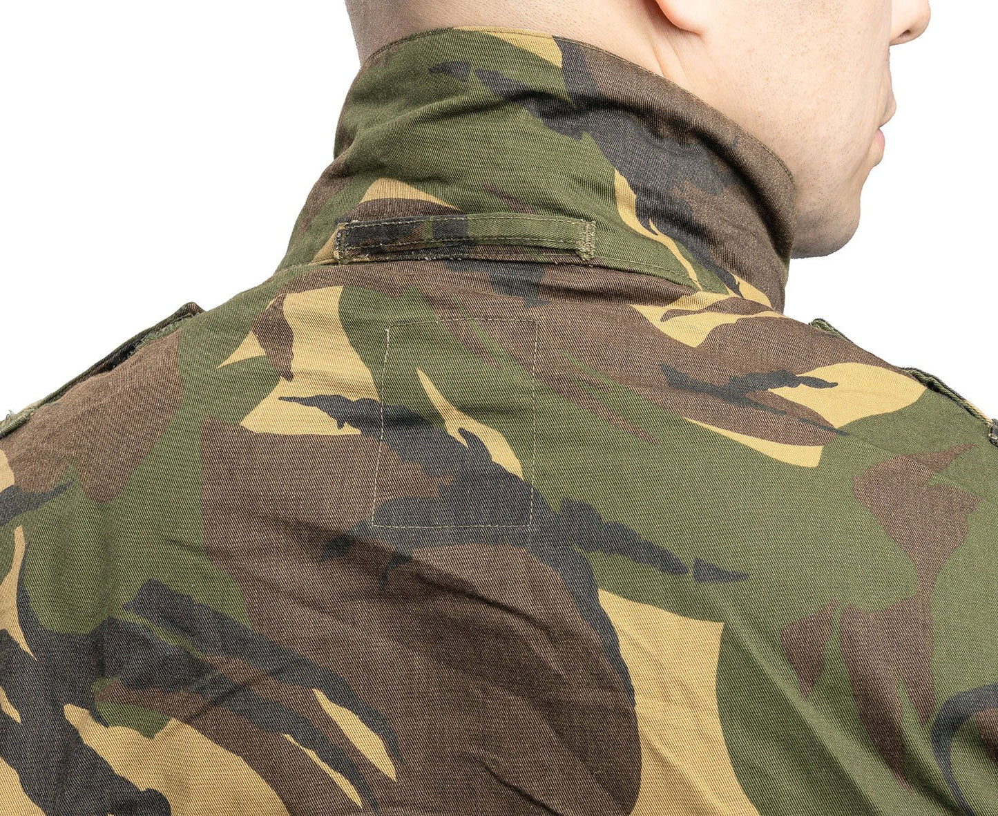 vintage Dutch Army parka shell Jacket military camouflage camo DPM 90s woodland
