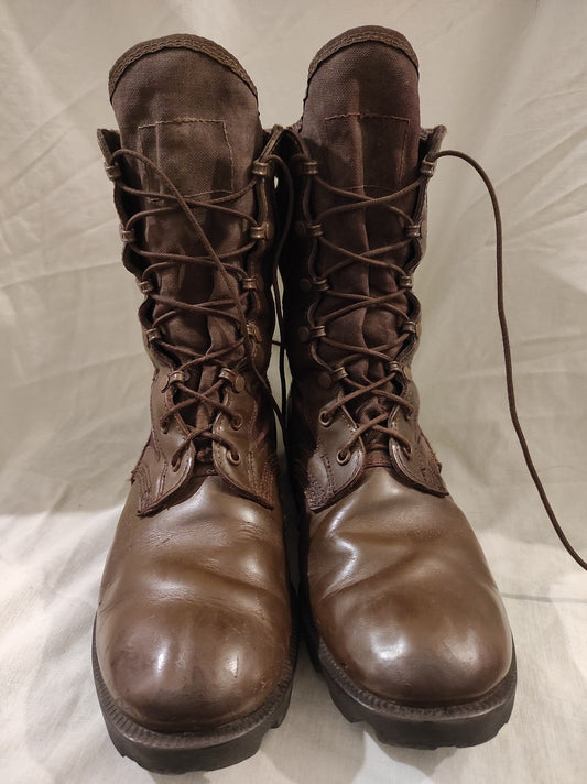 Authentic British army WP jungle boots Brown leather combat military assault