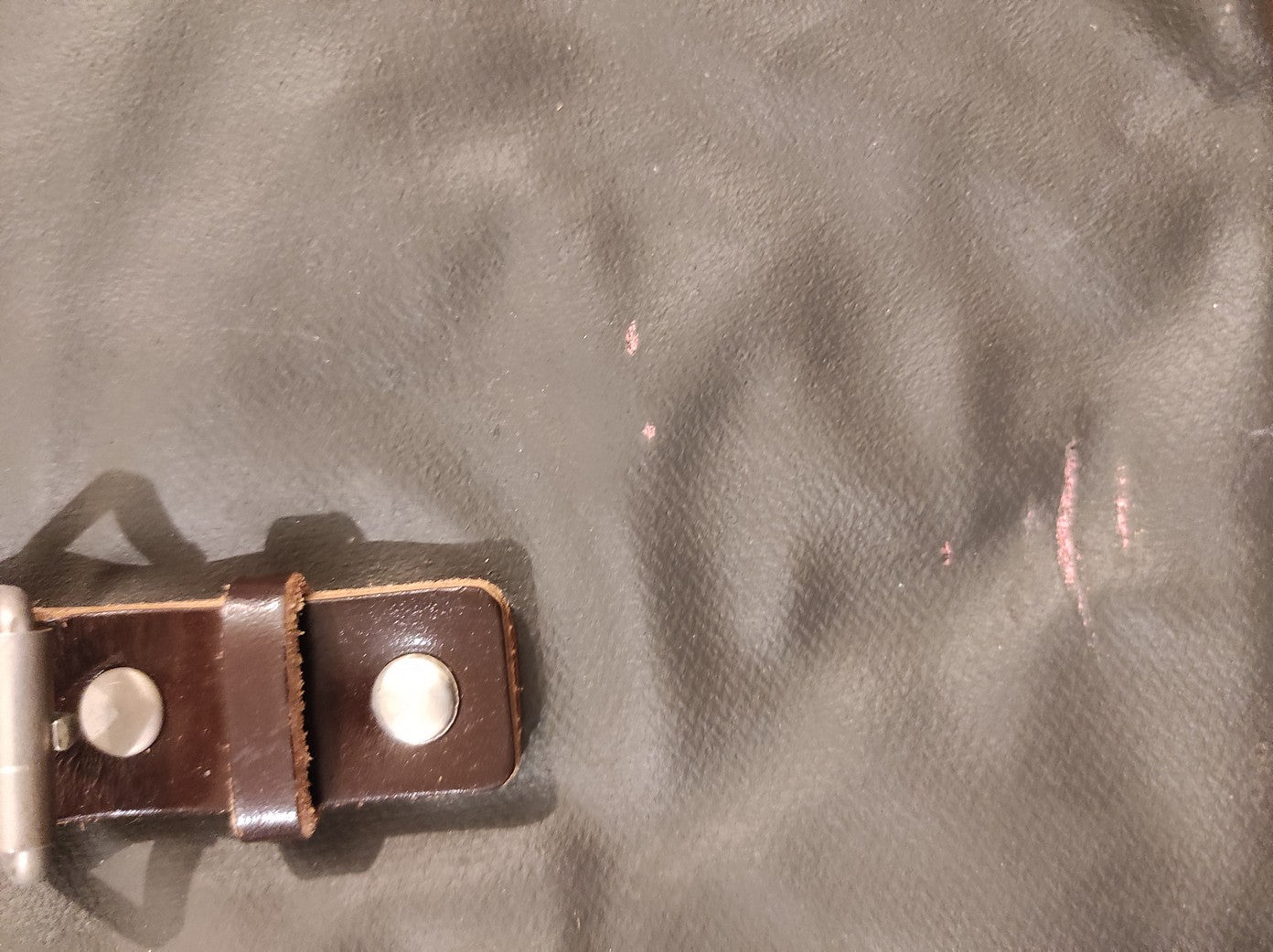 Vintage East German Officer's kit bag waterproof satchel carrier Soviet Era Communist DDR MDI NVA