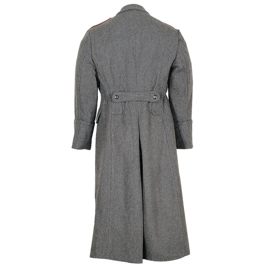 Vintage Soviet Era Bulgarian wool winter Army Trenchcoat Greatcoat Communist trench coat overcoat