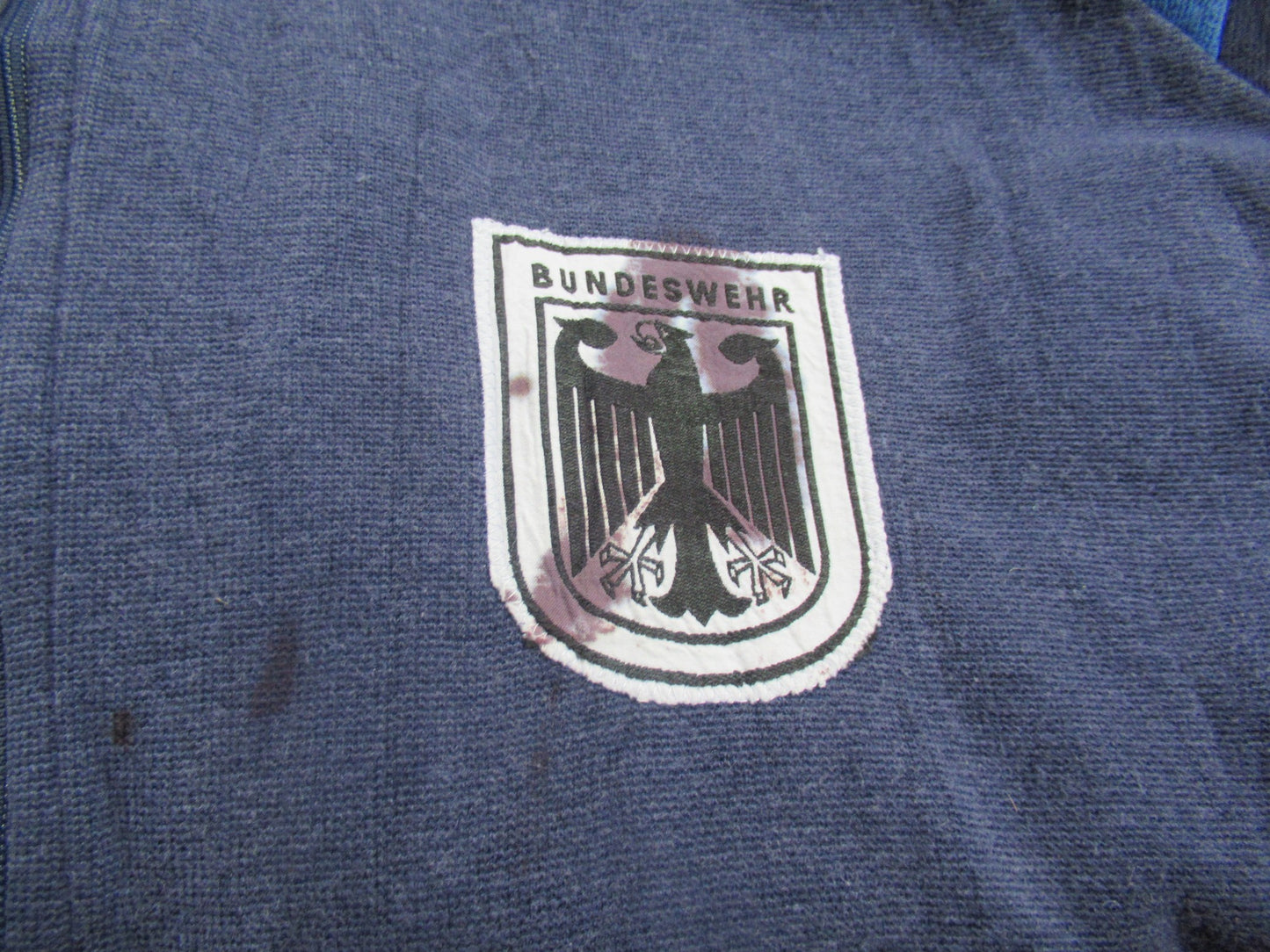 Vintage German Army 1960s Bundeswehr Tracksuit Top jacket coat hoody military  sweatshirt vintage retro gym gear