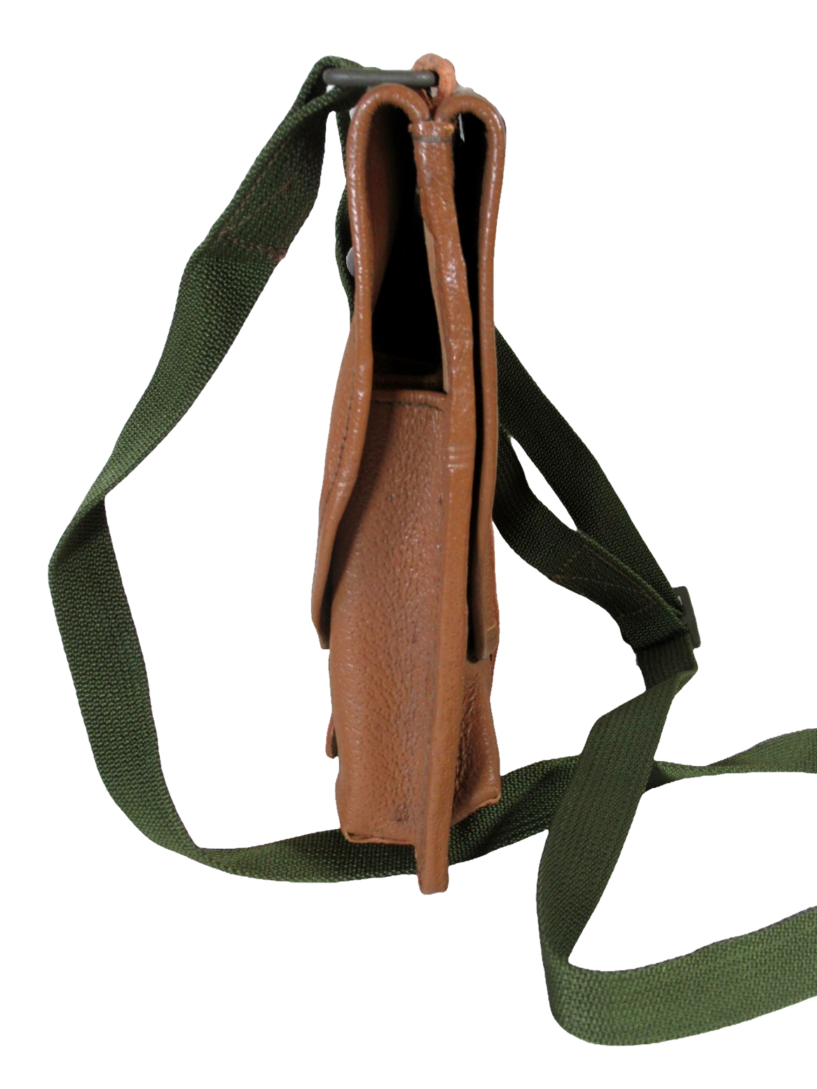 Vintage Czech army flare gun case signal pistol holster military communist Soviet Era shoulder bag