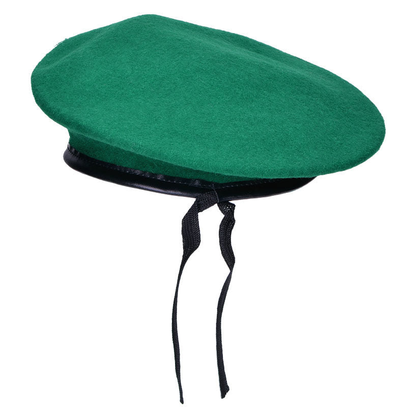 New Unissued Czech army green beret cap wool hat military 1990s
