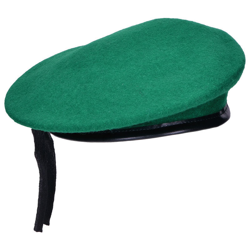 New Unissued Czech army green beret cap wool hat military 1990s