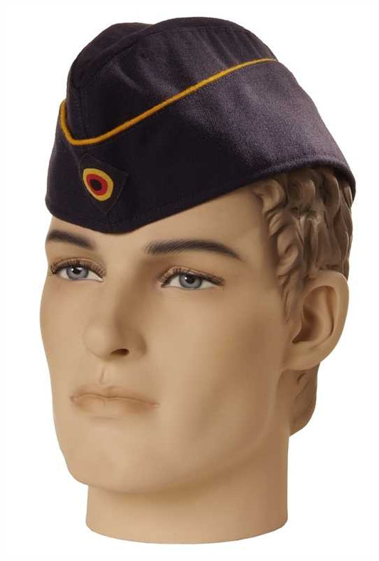 Vintage German Air Force navy side cap beret schiffchen Luftwaffe military hat bundeswehr army forage garrison