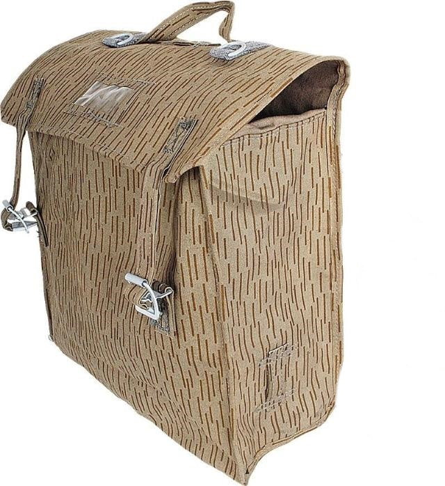 Vintage East German army communist strichtarn camo waterproof bag military NVA DDR