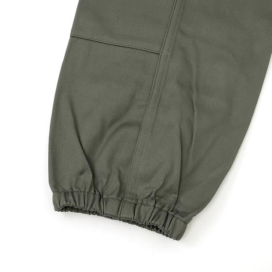 New Vintage 1980s Unissued French army khaki trousers pants military olive cargo combat deadstock