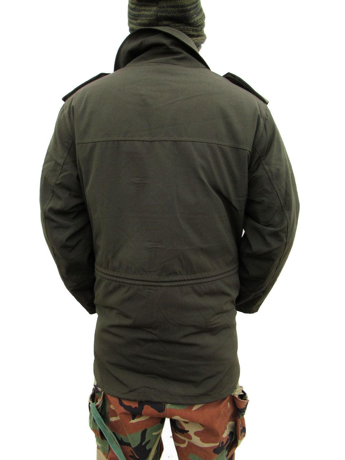 Vintage Slovakian army M98 combat parka jacket coat military olive drab