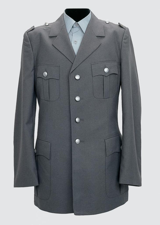 Vintage German Army officers tunic jacket coat parade military surplus blazer Bundeswehr uniform parade dress