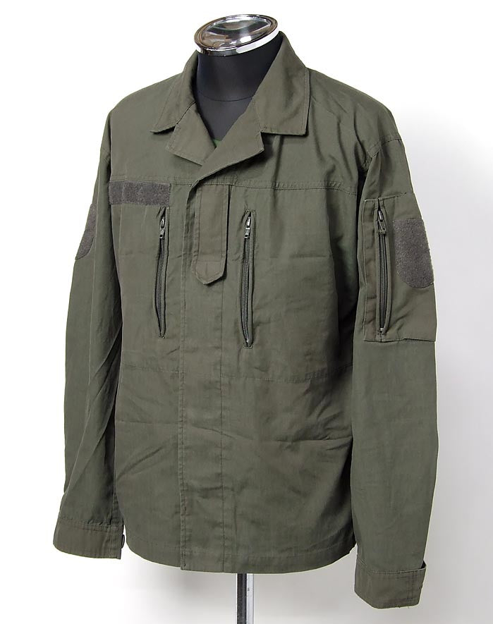 New Austrian army ripstop combat jacket coat military fieldshirt olive