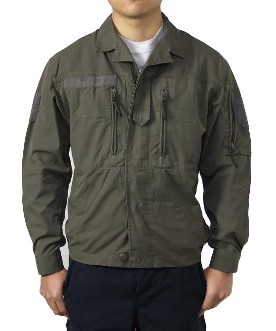 New Austrian army ripstop combat jacket coat military fieldshirt olive