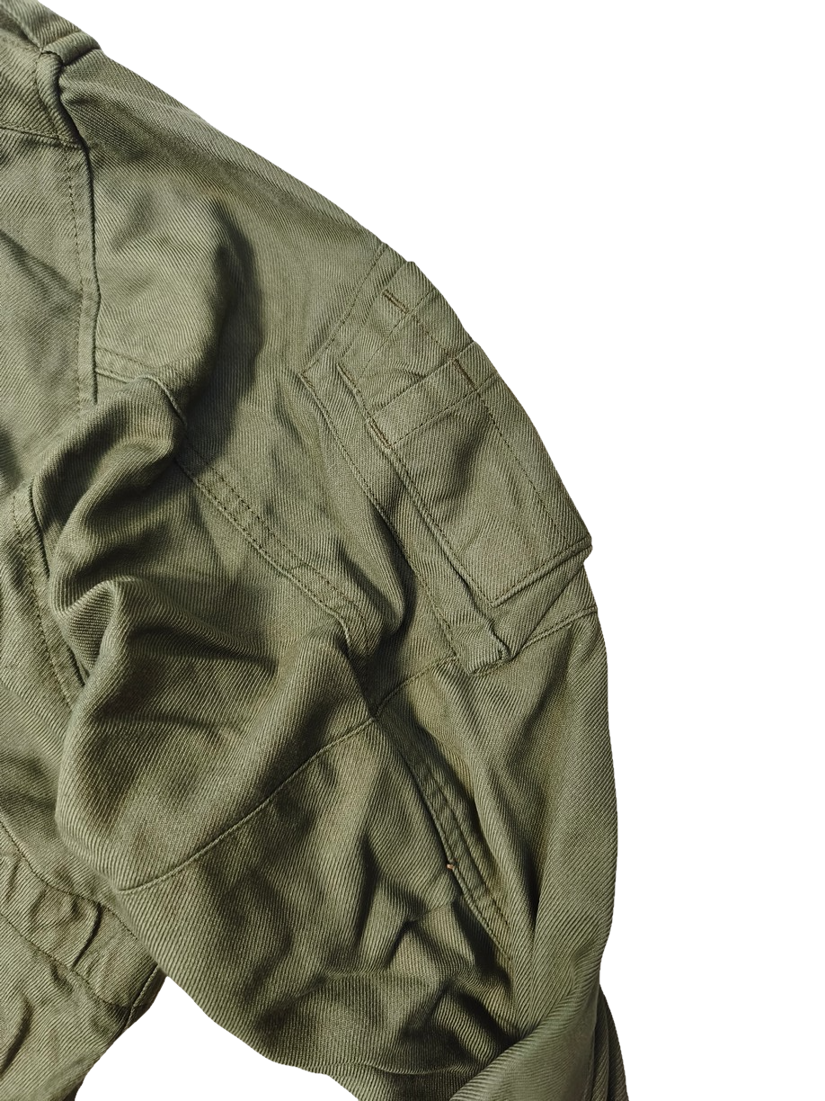 Authentic Austrian army tanker suit overalls coverall military jump olive drab