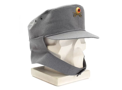 New Vintage 1970s German Army "GEBIRGSJÄGER" mountain hat cap wool blend military visor
