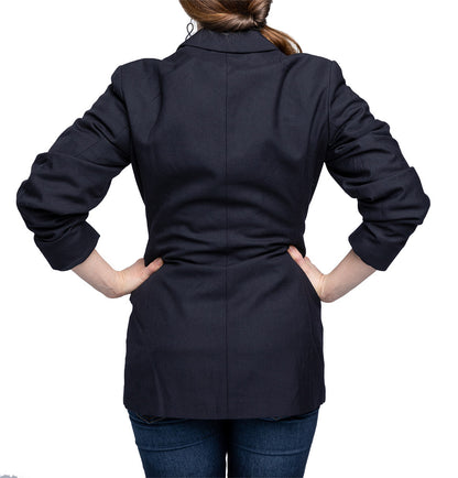 Vintage ladies German naval double breasted blazer military jacket dress army dinner sports tunic officers bundesmarine