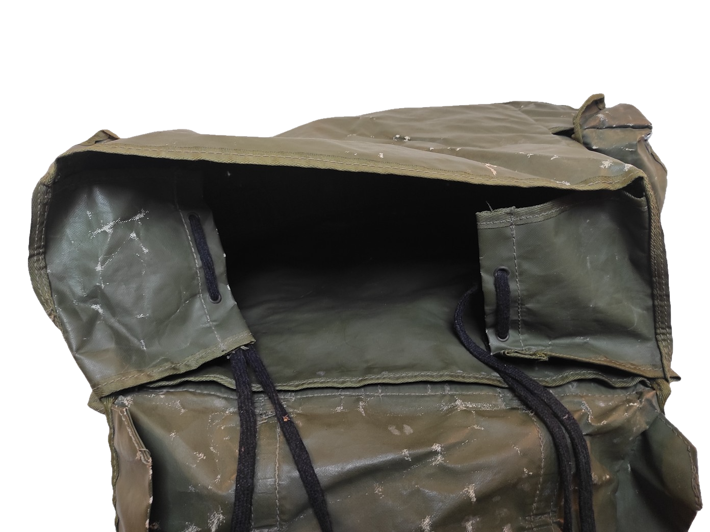 Grade 2 Vintage Belgian army waterproof rucksack backpack day pack ruck sack shoulder bag PVC military 25 litre (Copy)