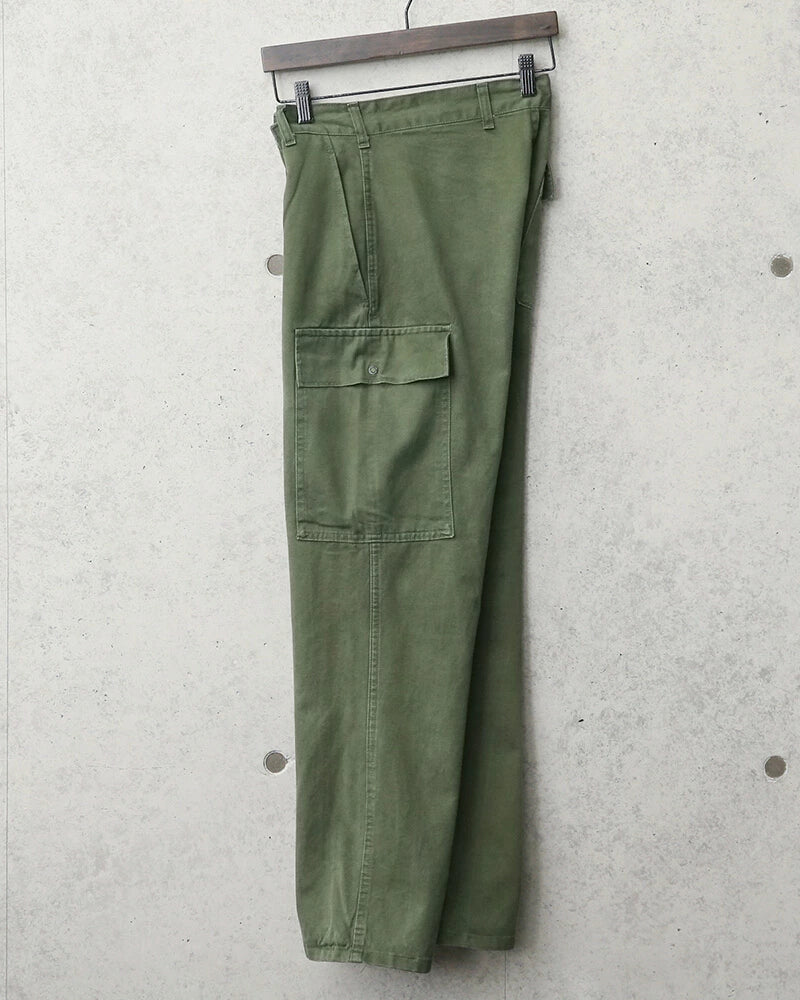 Vintage 1980s Belgian army khaki trousers pants military olive cargo combat norm
