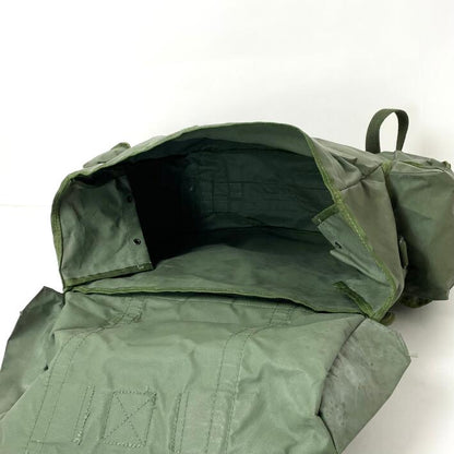 Grade 1 Vintage Belgian army waterproof rucksack backpack day pack ruck sack shoulder bag PVC military 25 litre