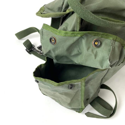 Grade 1 Vintage Belgian army waterproof rucksack backpack day pack ruck sack shoulder bag PVC military 25 litre