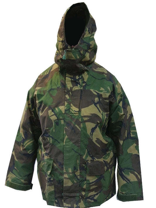 Authentic British Air Force Goretex waterproof Parka military coat jacket DPM MVP smock camouflage raincoat rain gear camo woodland army