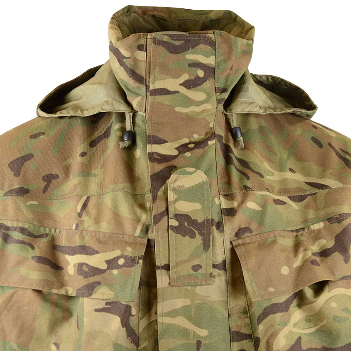 Authentic British Army MTP camo waterproof parka jacket MVP goretex smock