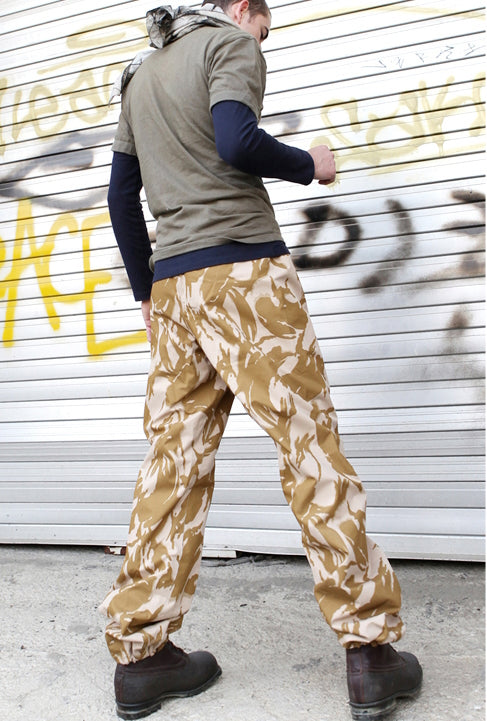 New British army desert camo Goretex trousers pants MVP waterproof military DPM wet gear