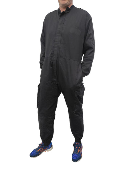 Authentic British riot squad Met Police black overalls coveralls jumpsuit suit boiler Swat team 1A