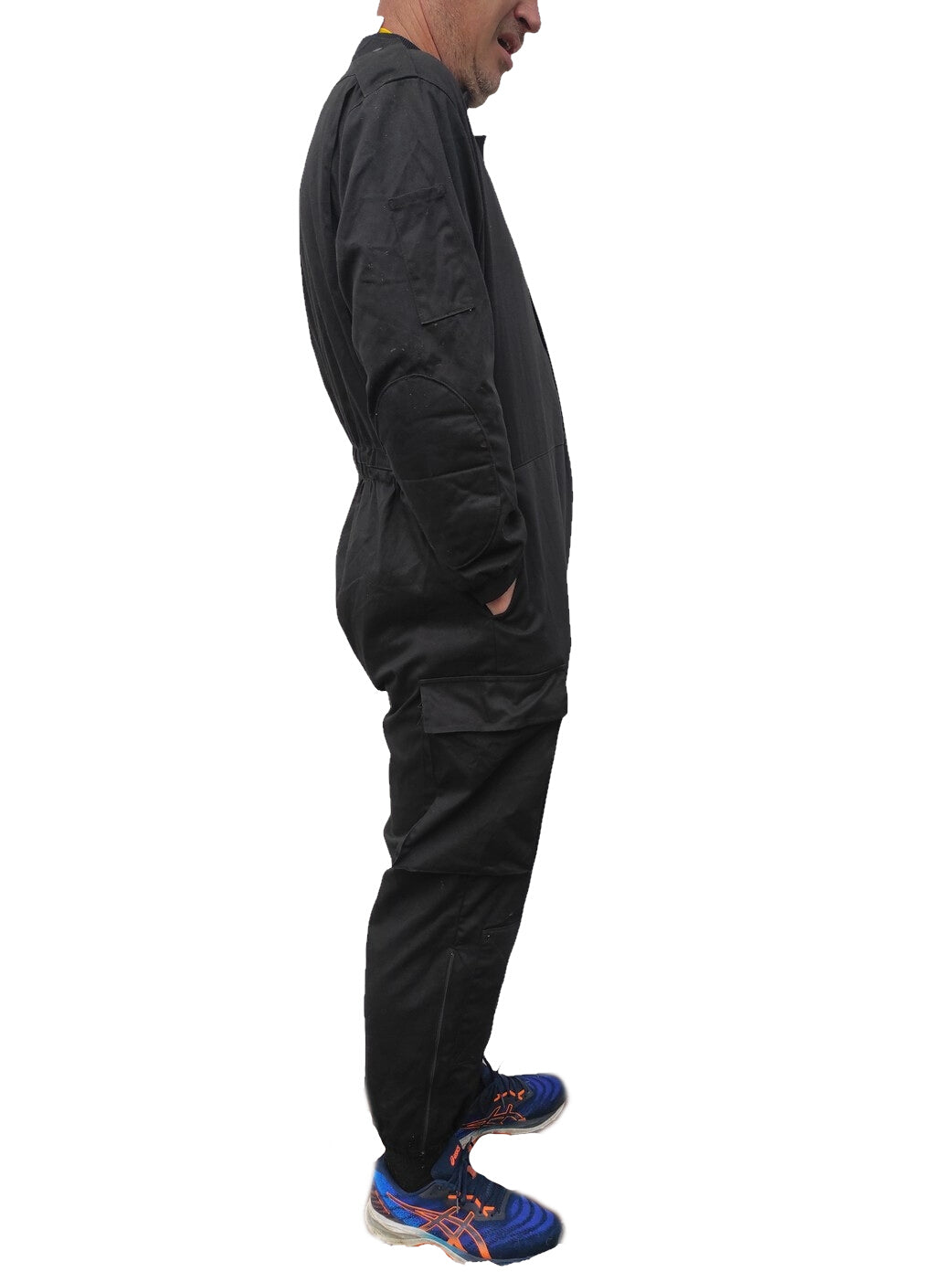 Authentic British riot squad Met Police black overalls coveralls jumpsuit suit boiler Swat team 1A