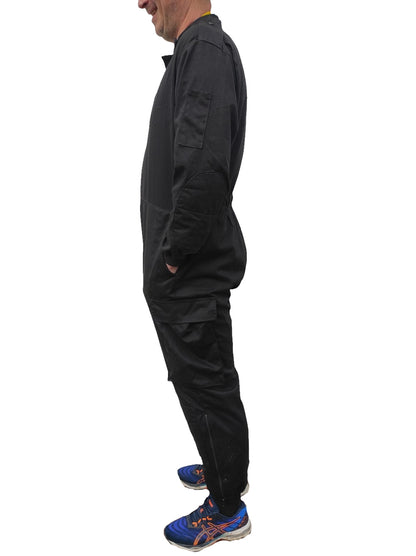 Authentic British riot squad Met Police black overalls coveralls jumpsuit suit boiler Swat team 1A