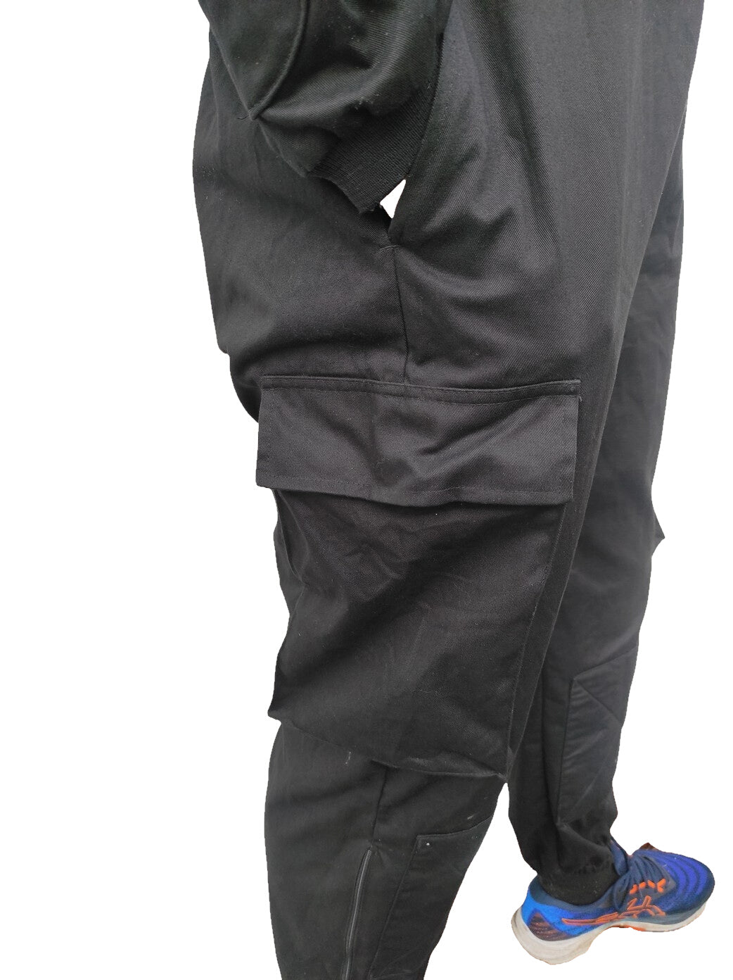 Authentic British riot squad Met Police black overalls coveralls jumpsuit suit boiler Swat team 1A