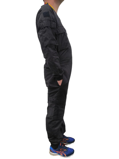 Authentic British riot squad Met Police black overalls coveralls jumpsuit suit boiler Swat team 2B