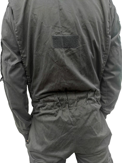 Authentic British riot squad Met Police black overalls coveralls jumpsuit suit boiler Swat team 2B
