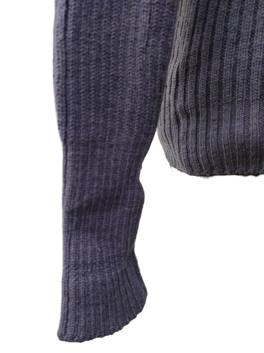vintage British air force blue-grey wool V-neck jumper pullover sweatshirt RAF army military stretchy sweater pulli jersey