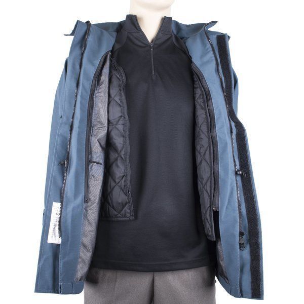 Authentic British Air Force blue goretex Jacket parka RAF military army raincoat lined wet gear