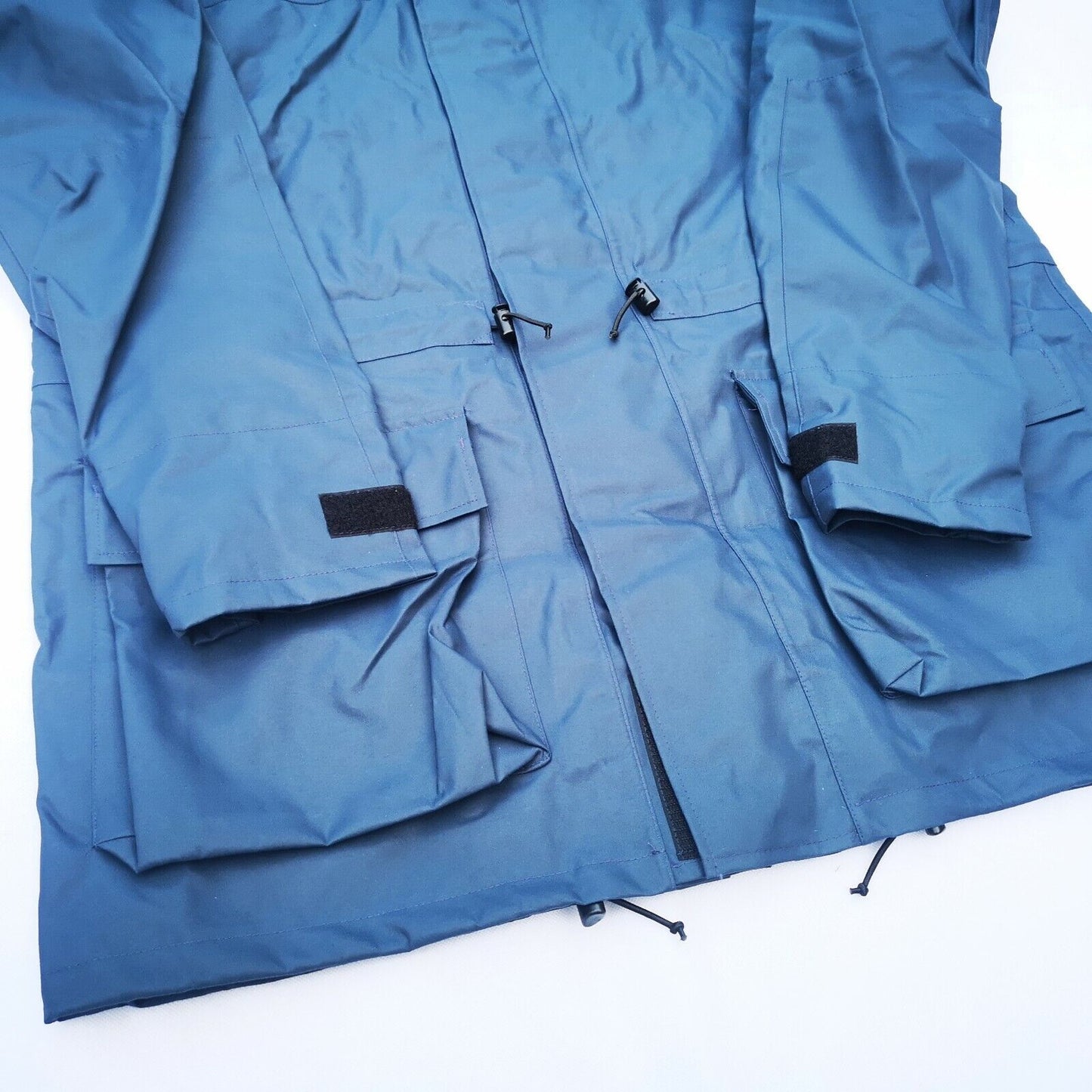 Authentic British Air Force blue goretex Jacket parka RAF military army raincoat lined wet gear