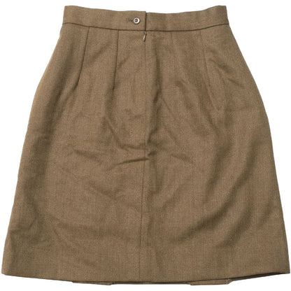 Authentic New British army brown wool blend skirt military dress uniform parade