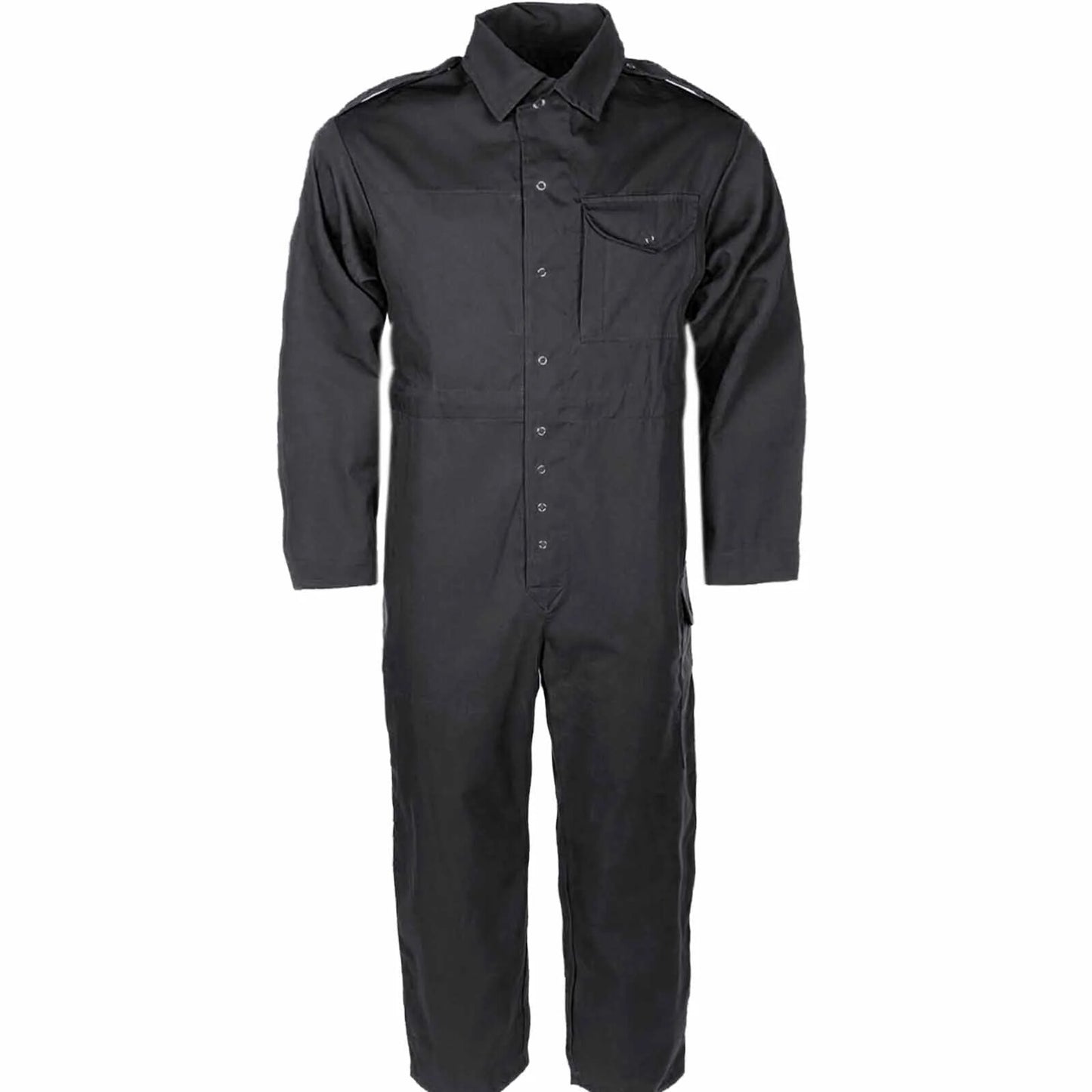 Vintage British Army black Overalls coveralls military jumpsuit flight suit boilersuit tanker