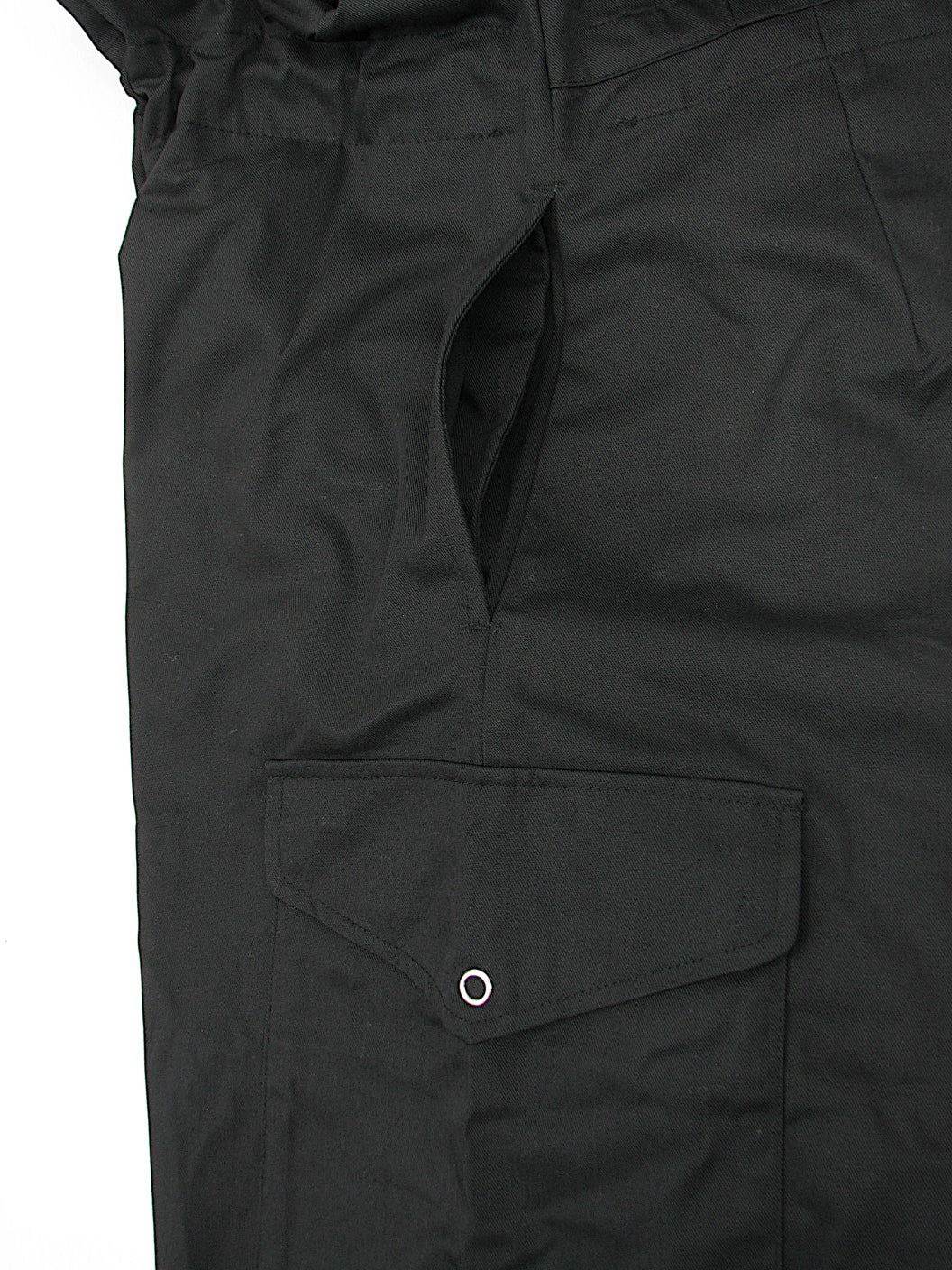 Vintage British Army black Overalls coveralls military jumpsuit flight suit boilersuit tanker