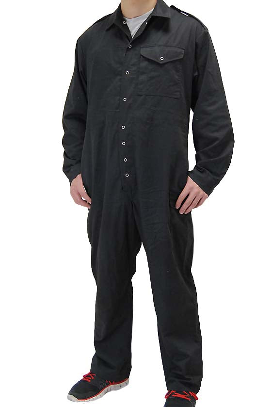 New Vintage British Army black Overalls coveralls military jumpsuit flight suit boilersuit tanker (Copy)
