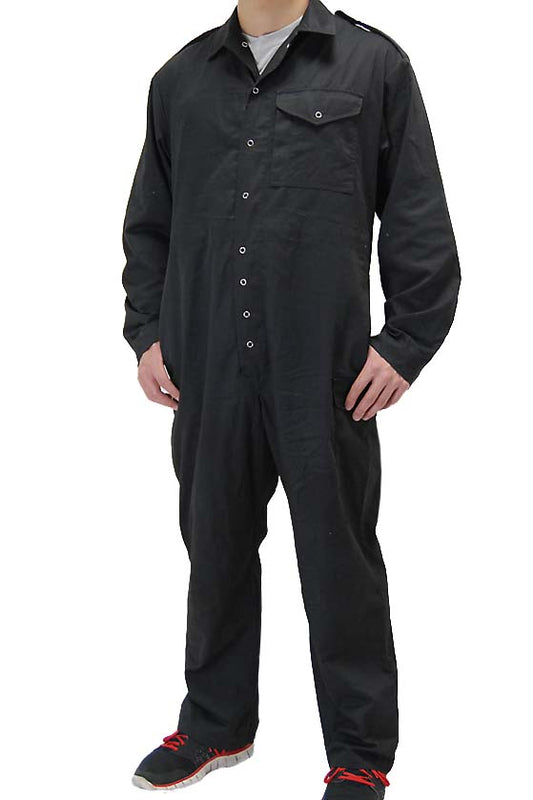 New Vintage British Army black Overalls coveralls military jumpsuit flight suit boilersuit tanker (Copy)