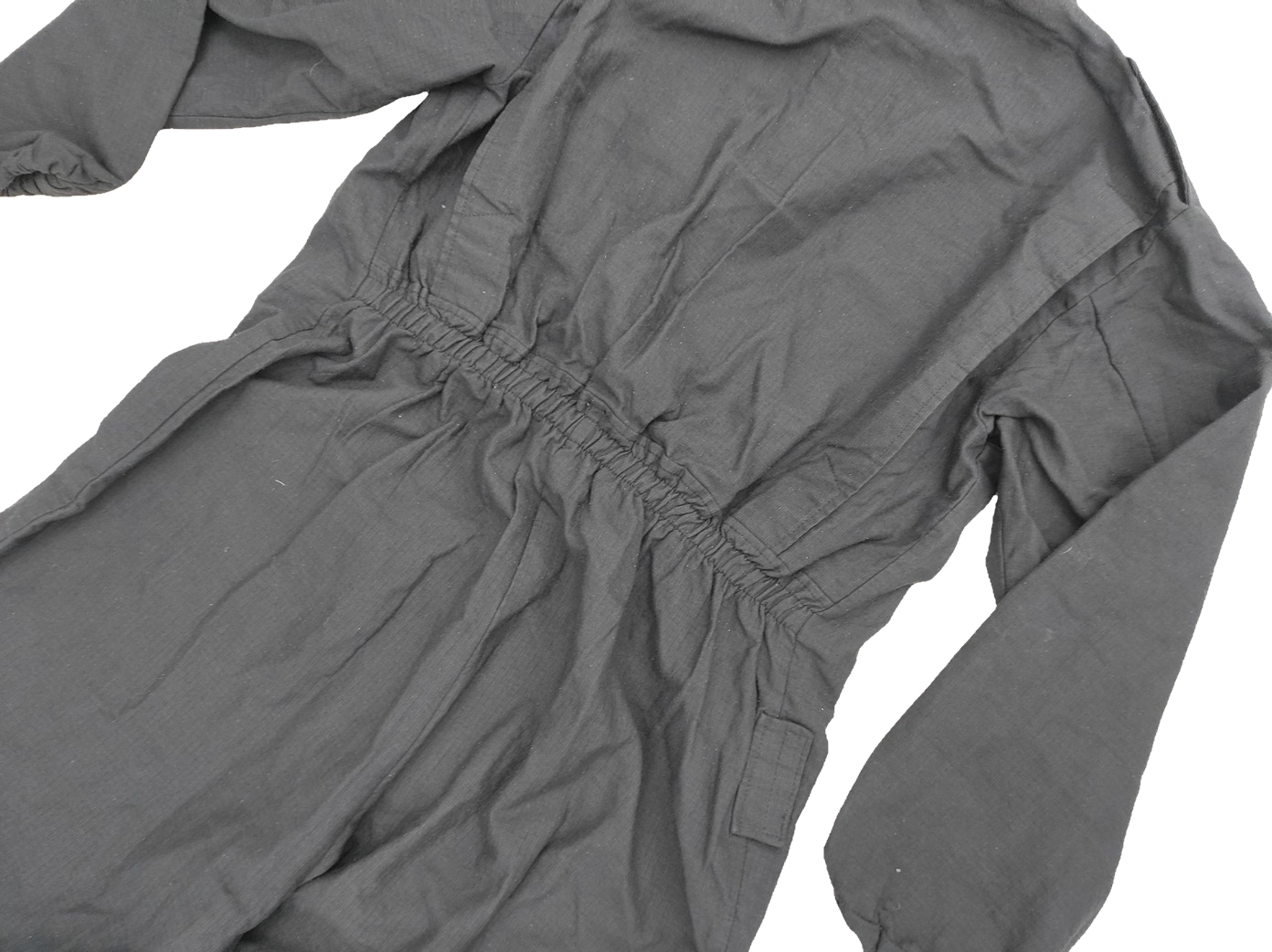Authentic British Met Police black riot squad overalls coveralls fire resistant boiler suit