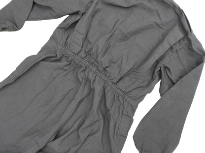 Authentic British Met Police black riot squad overalls coveralls fire resistant boiler suit