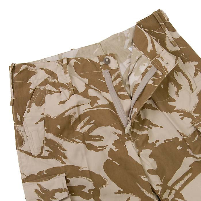 New Vintage British army desert camo trousers pants windproof military cargo combat DPM