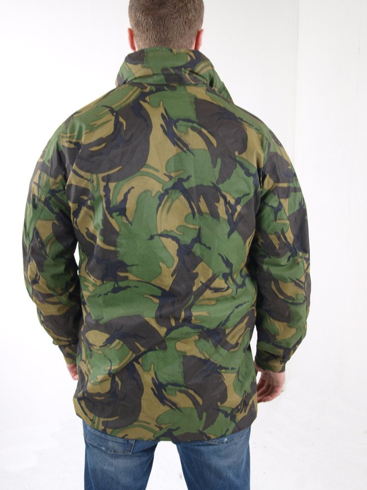 Authentic British Army Goretex waterproof Parka military coat jacket DPM MVP camouflage raincoat rain gear camo woodland no pockets