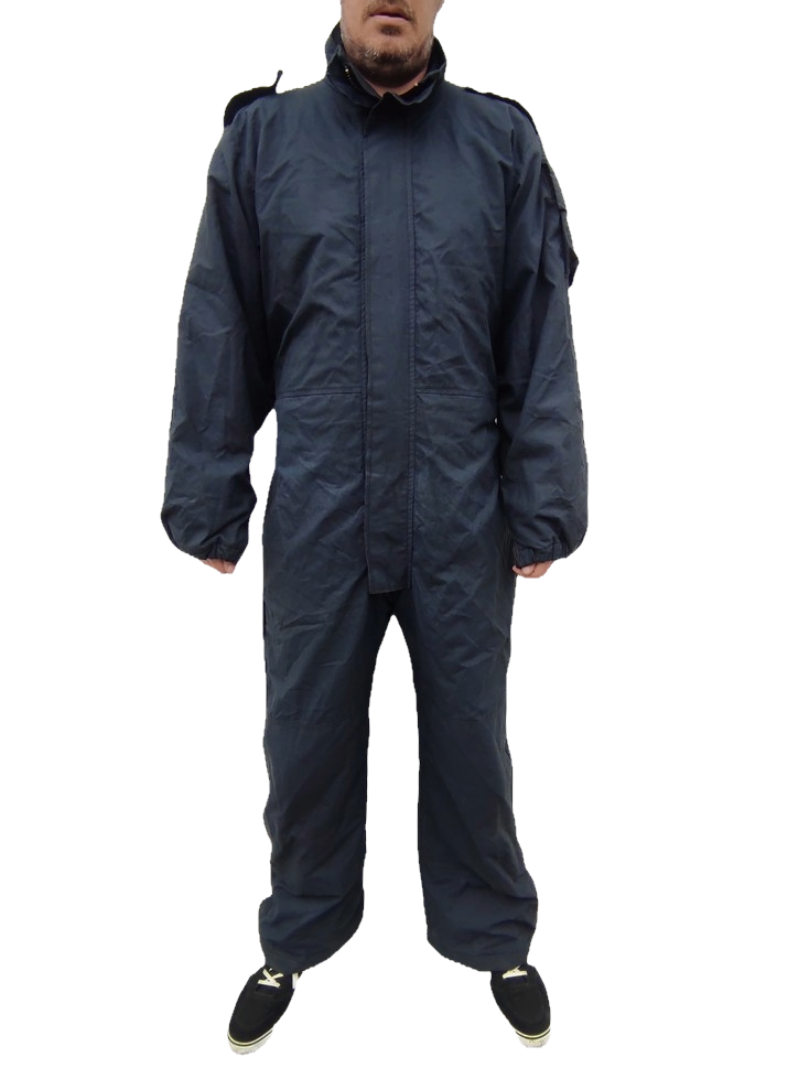 Goretex British Police black overalls coveralls fire resistant suit waterproof C