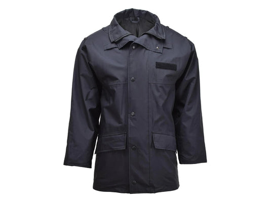 authentic British Police Black Jacket parka raincoat waterproof wet gear weather