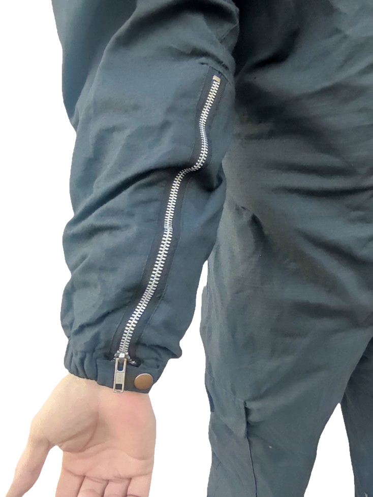 British Police black Goretex overalls coveralls fire resistant suit waterproof A