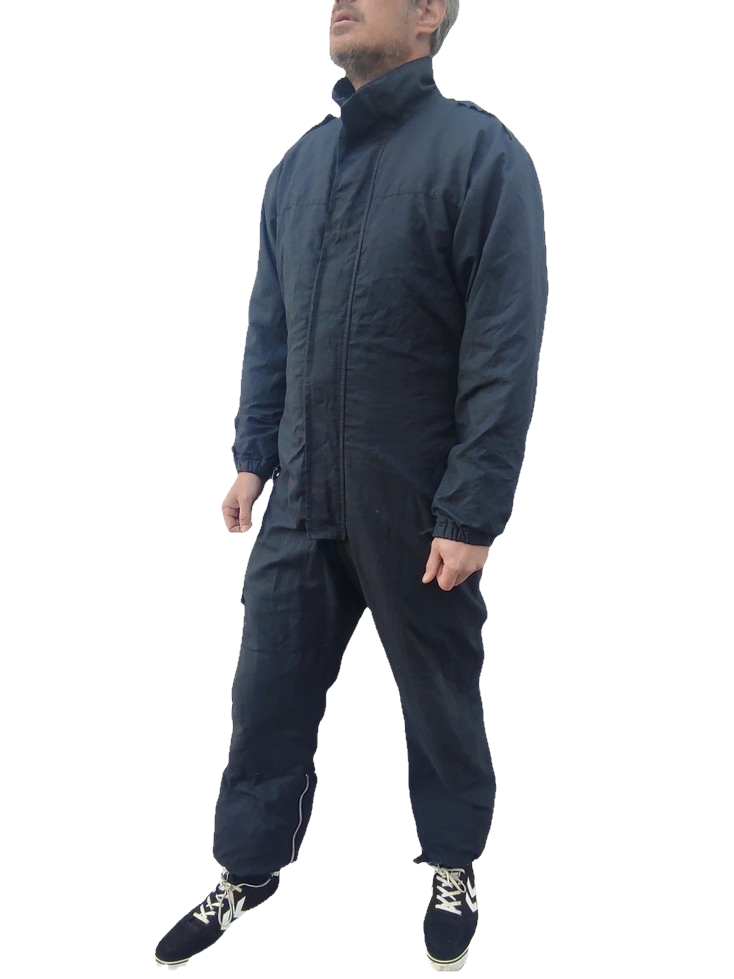British Police black Goretex overalls coveralls fire resistant suit waterproof A